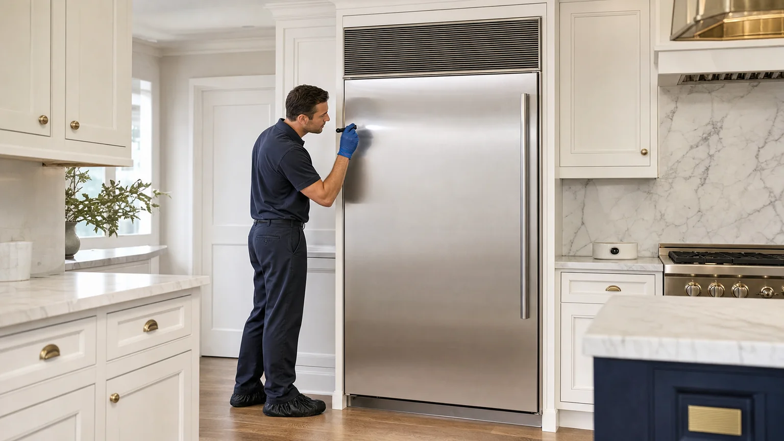 Undercounter ice-maker service